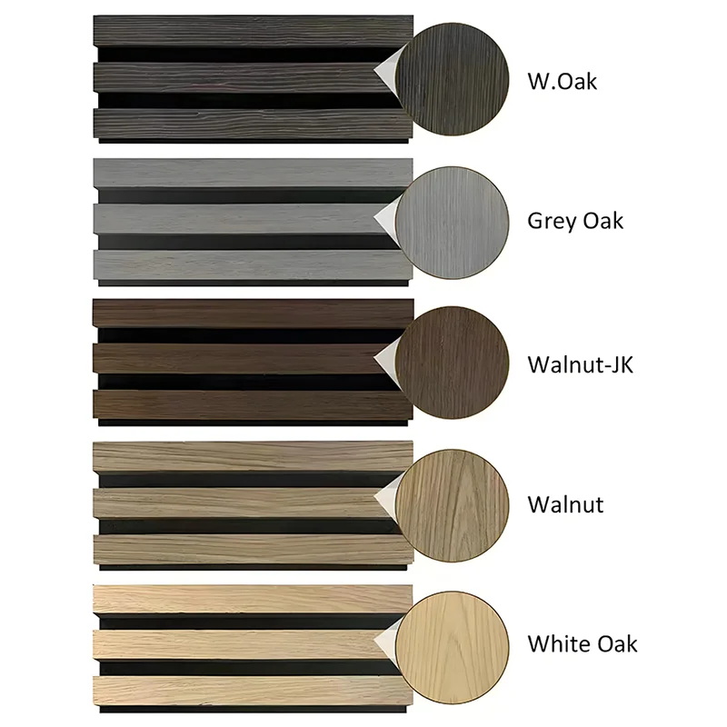 Panel kayu akustik slat